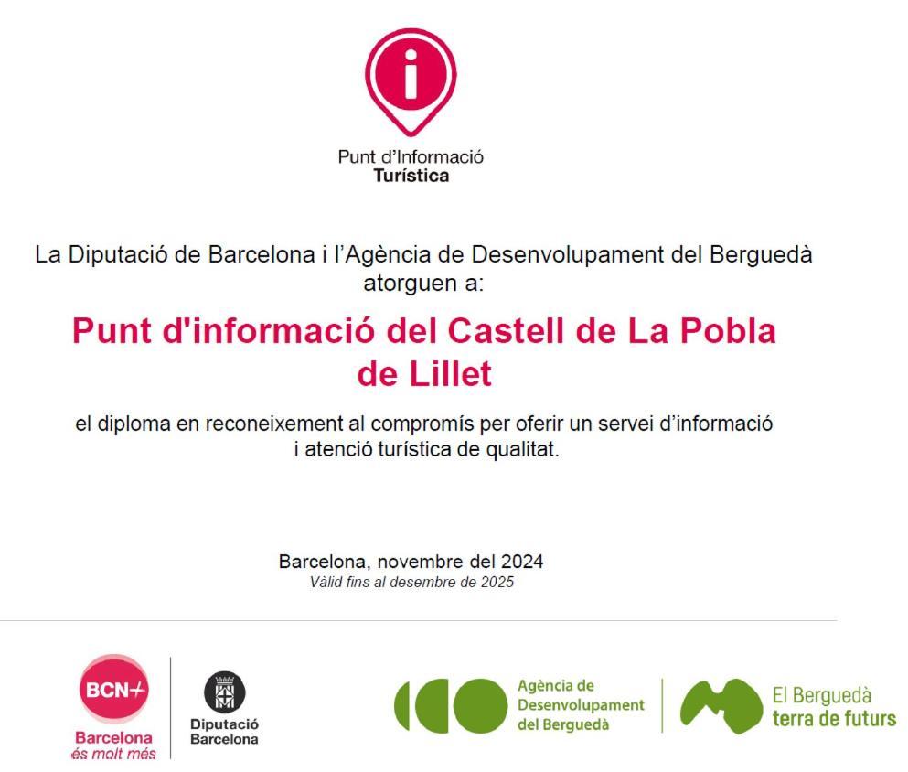 El Castell De La Pobla De Lillet (Adults Only) Villa Exteriör bild
